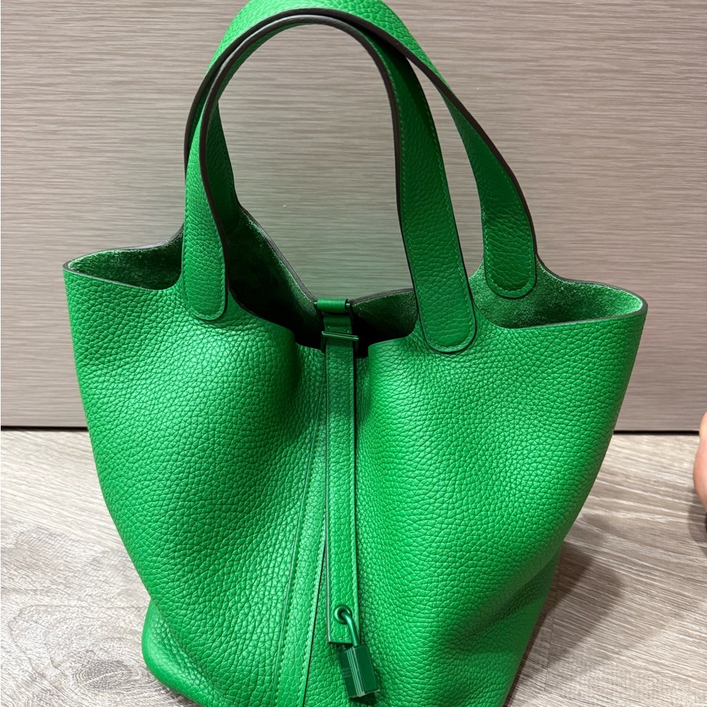 Hermes Picotine 22 bamboo color